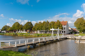The white bridge in Toenning