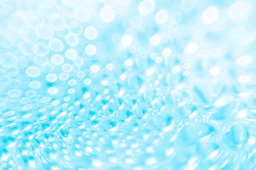 Beautiful Blue Bokeh Background