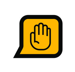 vector hand icon