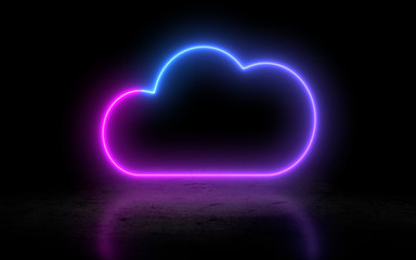 Neon cloud