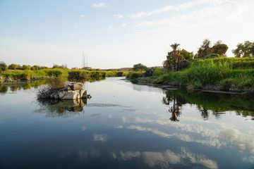 Cruising the magical Nile River, Aswan, Egypt