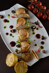 grilled sea food