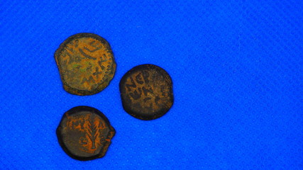 Judaea Judea Biblical WIDOW'S MITE Related Ancient Coin LEPTON Holy Land Hasmoneans and Jesus Times...