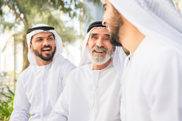 Group of businessmen in Dubai