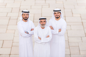 Group of businessmen in Dubai