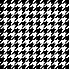 Goose foot. Houndstooth tartan tweed