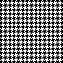 Goose foot. Houndstooth tartan tweed