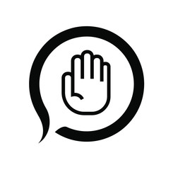vector hand icon