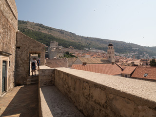Fototapeta na wymiar Murallas de Dubrovnik, Croacia