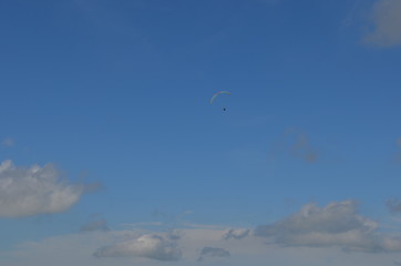 airplane in the sky