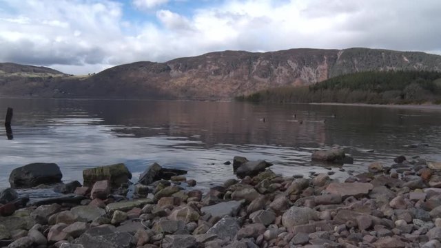 A combination of the bit of Loch Ness and a part of Doors beach, one of the shores of the lake.