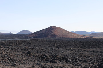 volcano in lanzarote