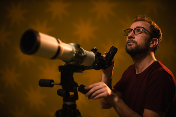 Space, cosmos and universe, Milky way stars. My astronomy work.