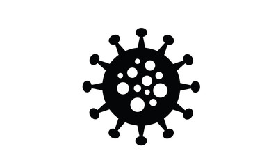 Obraz premium Corona virus symbol covid-19 pandemic vector illustration