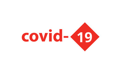 Corona virus symbol covid-19 pandemic vector illustration