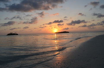 island sunset