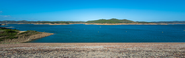 Fototapeta na wymiar Barragem de Santa Clara - Alentejo - Portugal