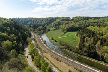 Im oberen Donautal-Wandern Kloster Sigmaringen Laiz