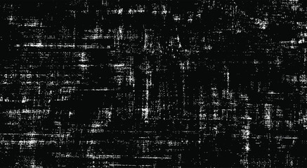 Rough black and white texture vector. Distressed overlay texture. Grunge background. Abstract textured effect. Vector Illustration. Black isolated on white background. EPS10.