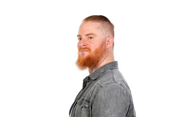 Obraz premium Redhead man