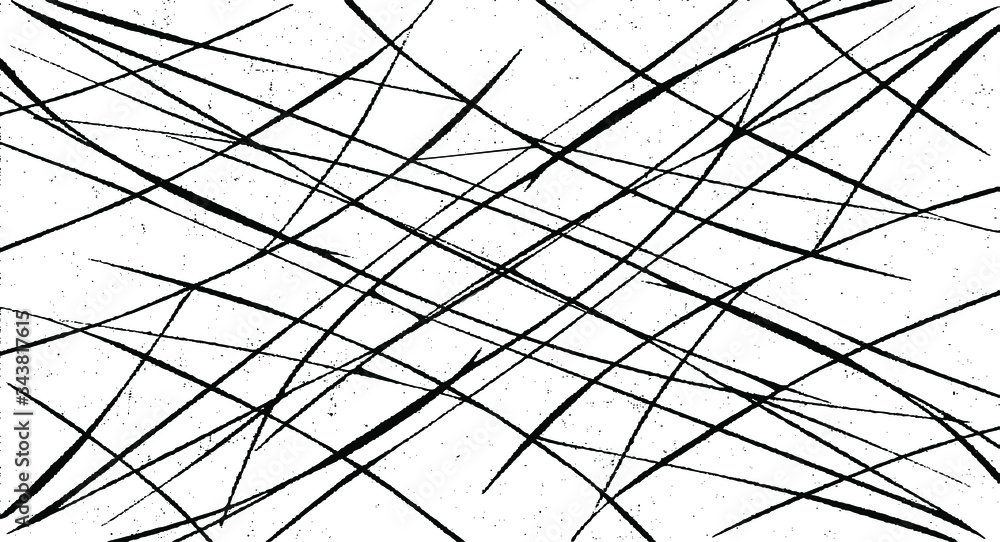 Poster slim lines texture. parallel and intersecting lines abstract pattern. abstract textured effect. blac