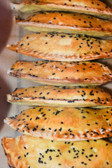 An empanada is a type of baked or fried turnover