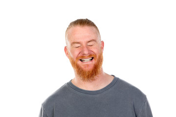 Obraz premium Redhead man