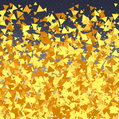 Vector Confetti Background.