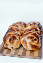 fresh baked croissant
