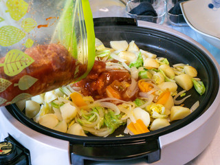 チーズタッカルビ　韓国料理