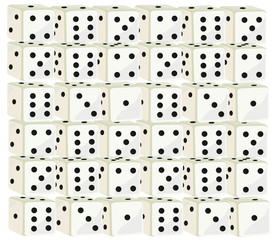 dice game icon gambling poker casino win isolated on white background