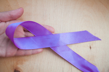 purple awareness ribbon. World Lupus Day. Autoimmune disease. World systemic lupus erythematosus...