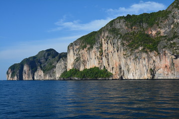 Fototapeta na wymiar Île de Ko Phi Phi Thaïlande Asie