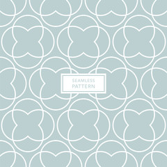 Cover template design with green and white background