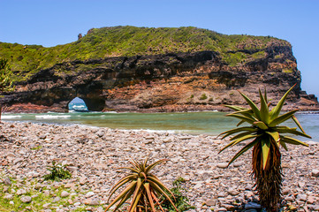 Hole in the wall, Coffee Bay, Eastern Cape, South Africa
