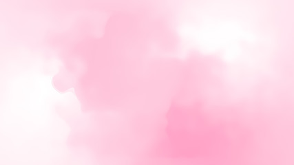 Abstract ping white soft cloud background in pastel colorful gradation.