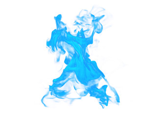 Obraz premium Abstract illustration of inky shape.
