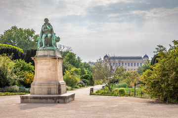 The Jardin des plantes (french for garden of the plants) is the main botanical garden in France. Located in Paris, it is empty due to containment measures following the coronavirus epidemic