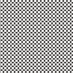 patrón con mosaico blanco y negro