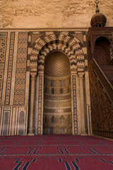 Inside the Citadel of Cairo or Citadel of Saladin