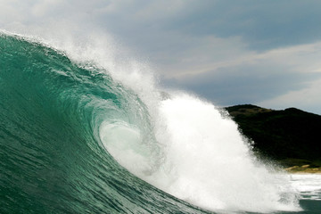 Onda solitária na Lagoinha do Leste -Florianópolis -  SC