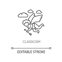 Classicism pixel perfect linear icon