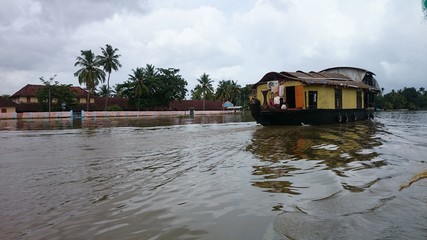 Fototapeta premium Beauty of Allappuzha, Kerala Gods own Country