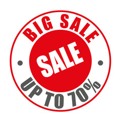 Rabatt Button Stempel