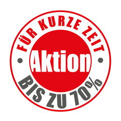 Rabatt Button Stempel