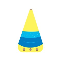 Humidifier. Aromatherapy for the home and a modern, useful air purifier. Vector colorful illustration in cartoon style flat