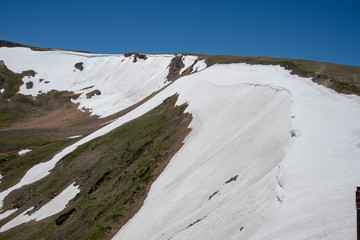 snow-covered mountain