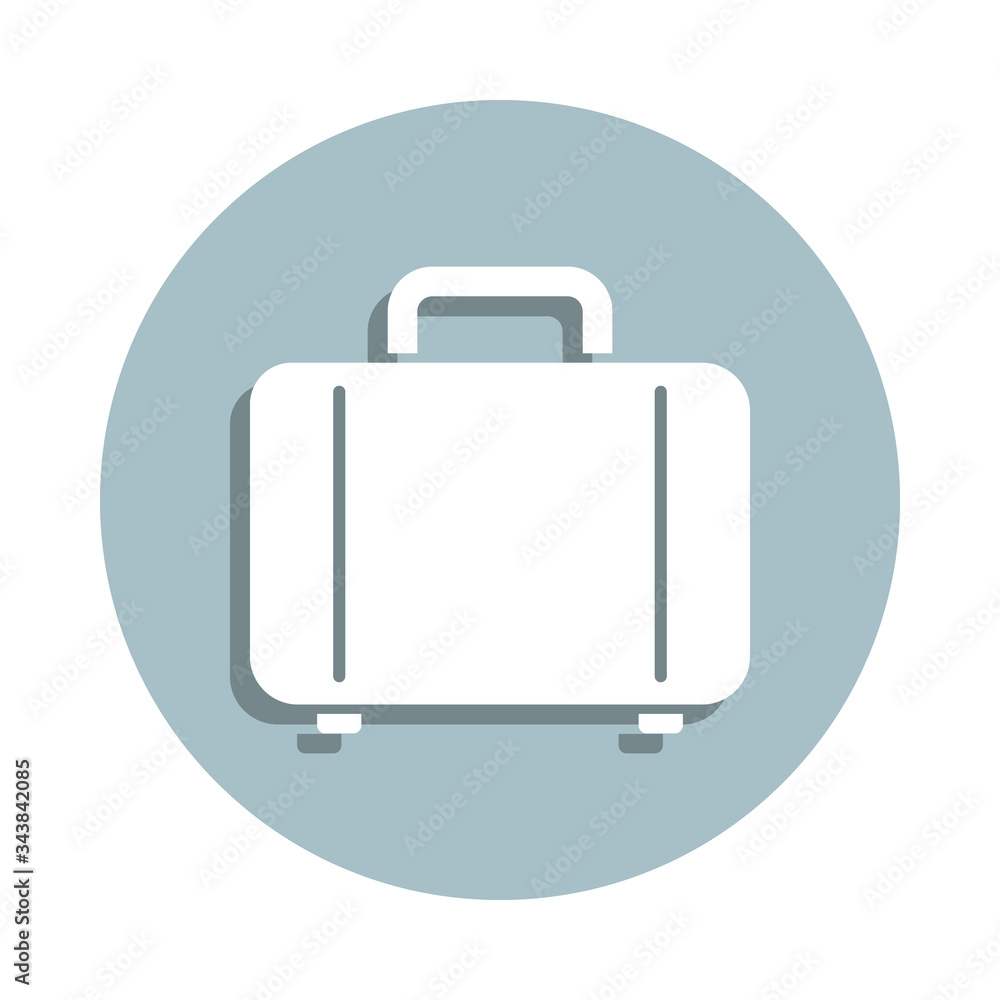 Poster portfolio badge icon. simple glyph, flat vector of seo and development icons for ui and ux, website 