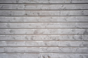 Grey wooden wall. Painted plank pattern of typical scandinavian home exterior