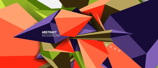 Trendy simple triangle abstract background, dynamic motion concept. Vector Illustration For Wallpaper, Banner, Background, Card, Book Illustration, landing page